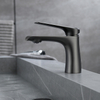 Modern Copper Single Lever Deck Mounted Bathroom Basin Faucet Grifo de lavabo robinet