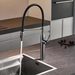 2024 Kitchen Faucet Copper Water Tap Modern Kichen Mixer Taps Brass Sink Pull Down Kitchen Faucet