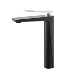 Contemporary Design Tall Basin Mixer Single Handle Single Lever Deck Mounted Wash Bathroom Sink Faucet