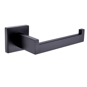 Stainless Steel Paper Towel Holder Bathroom Accessories Wall Mounted Matte Black Toilet Roll Paper Tissue Hanger