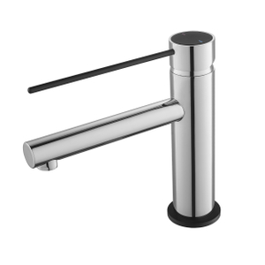 Kaiping Supplier Contemporary Single Handle Brass Chrome Basin Sink Mixer Tap Bathroom Basin Faucet For Bathroom