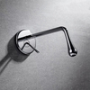 New Design Brass Gun Grey Water Drop Basin Mixer In Wall Mounted Concealed Faucet Tap