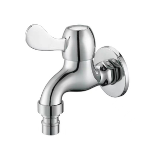 High Quality Wall Mounted Water Tap Copper Faucet Cold Basin Garden Tap Water Bibcock