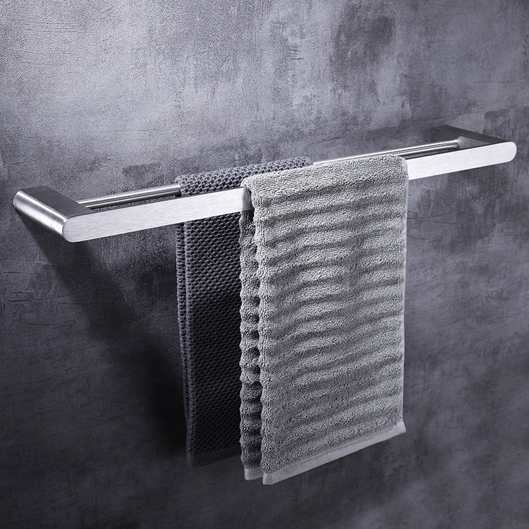 Kaiping Gockel Bathroom Accessories Stainless Steel Bathroom Double Towel Bar Towel Rack