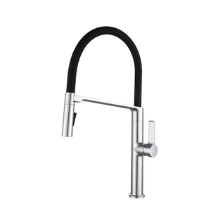 Brass Deck Mounted Sink Kitchen Faucets Single Handle Hot and Cold Water Tap