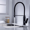 Single Handle Black Kitchen Faucet Deck Mount Hot And Cold Water Pull Down Kitchen Sink Mixers Taps