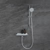 Kaiping Gockel Brass Chrome Wall Mounted Bathroom Thermostatic Shower Faucet Mixer Set