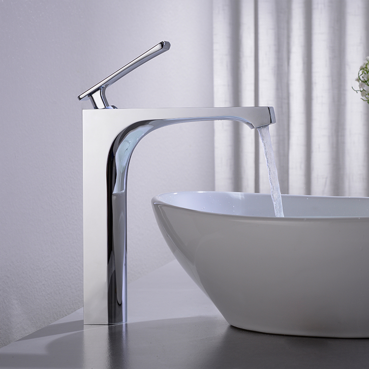 Luxury Brass Single Handle Wash Hand Mixer Tap Bathroom Sink Water Basin Faucet