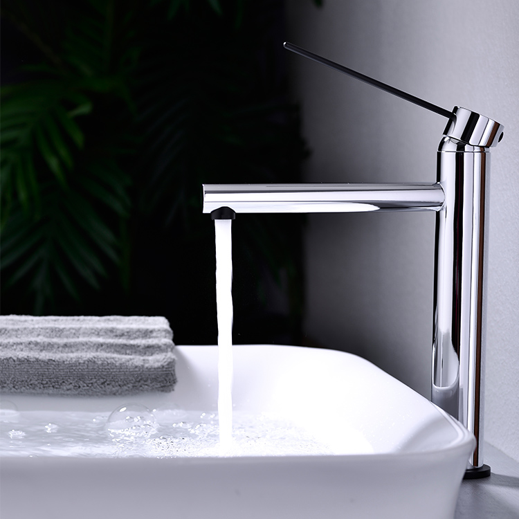 Good Quality Brass Chrome Black Bath Faucet Hot And Cold Water Mixer Tap Bathroom Faucet