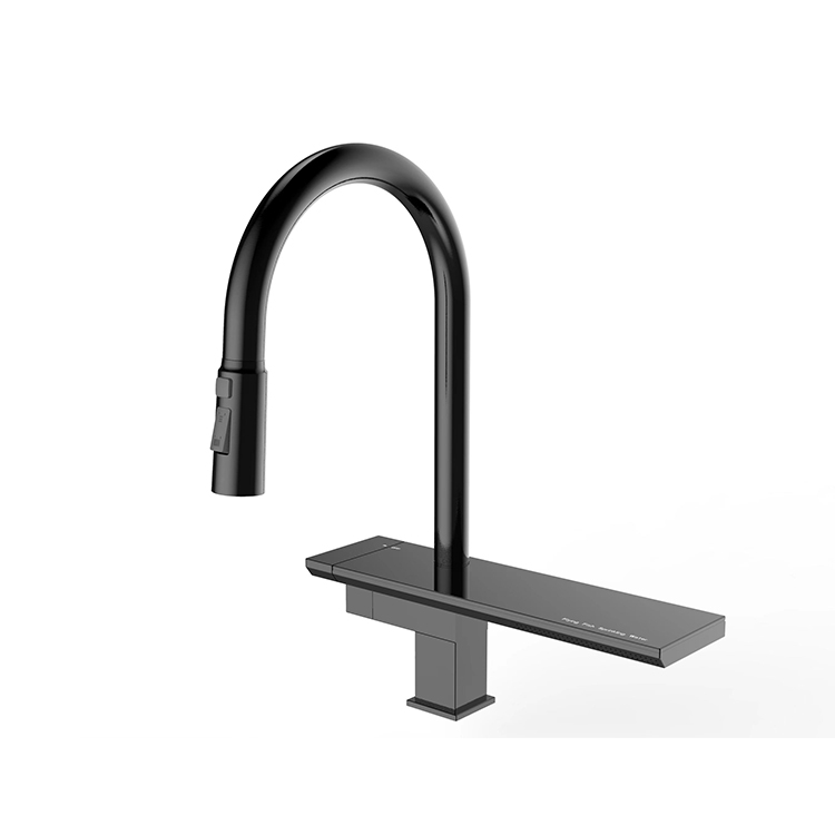 Sink Pull Down Kitchen Faucet 304 Stainless Steel Waterfall Faucet Kitchen Sink Tap