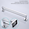 Stainless Steel Chrome Double Towel Bar Bathroom Accessories Towel Rail 
