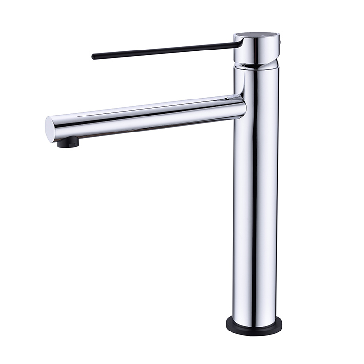 Good Quality Brass Chrome Black Bath Faucet Hot And Cold Water Mixer Tap Bathroom Faucet