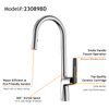 Kaiping Supplier Brass Commercial Kitchen Faucet Single Lever Single Handle Deck Mounted Kitchen Sink Mixer