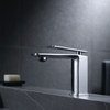 Wholesale Brass Single Lever Single Handle Chrome Water Mixer Tap Bathroom Basin Faucet