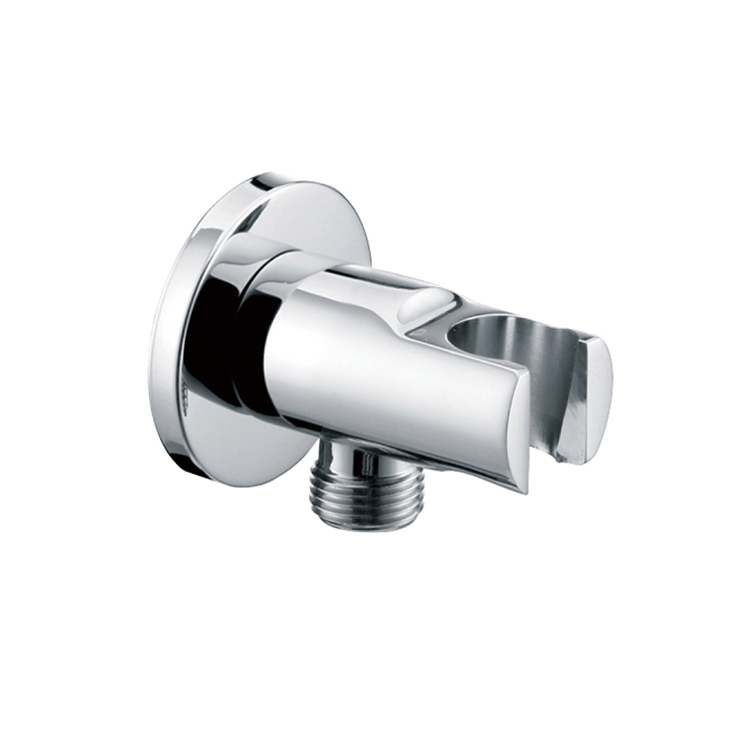 China Manufacture Wholesale Bathroom Chrome Handheld Shower Head Bracket Holder with Shower Connector