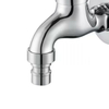 Factory OEM Cheap Price Wall Mounted Quick Open Tap Single Handle Chromed Bibcock for Bathroom