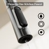 360 Degree Swivel Spout Pull Down Kitchen Faucet with Water Purifier TiK Tok Single Handle Hot Cold Water Tap 