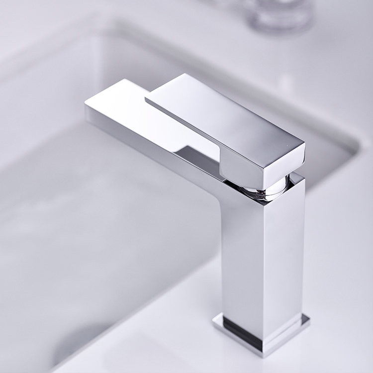 High Quality Wels Taps Single Lever Single Handle Chrome Bathroom Sink Faucet