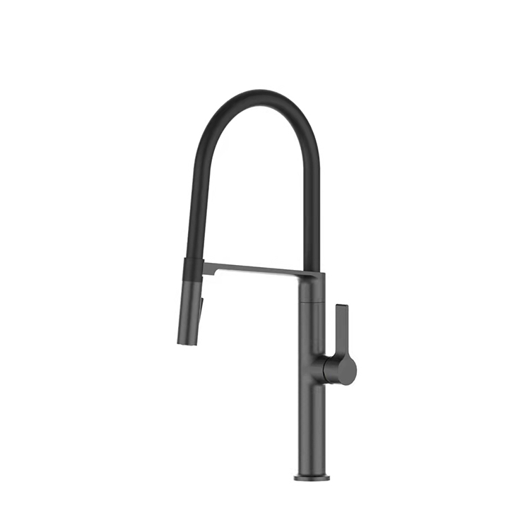 Modern Cheap Hot and Cold Faucet 2 Function Brass Pull Down Sink Mixer Kitchen Faucets