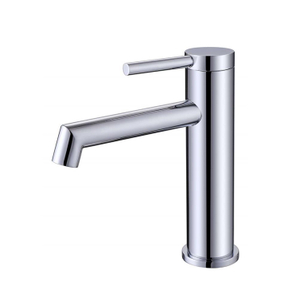 Wholesale ISO9001 Faucet Chrome Single Handle Deck Mounted One Hole Basin Faucet Bathroom Water Mixer Tap