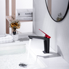 China Sanitary Ware Bathroom Deck Mounted Brass Single Lever Wash Bathroom Basin Faucet