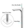 European Style Floor Strand Brass Bathroom Bath Tub Filler Mixer Tap Freestanding Bathtub Faucet