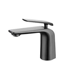 Modern Copper Basin Mixer Hot and Cold Water Wash Mixer Tap Bathroom Sink Faucet