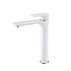 Modern Brass Watermark Single Handle Hot and Cold Water Lavatory Basin Faucet for Bathroom