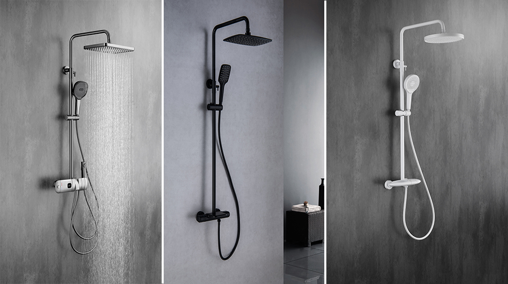 How to Install a Black Bathtub Faucet Freestanding /Bathroom Shower Set