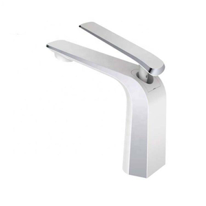 Contemporary Single Hole Sink Water Taps Hot And Cold Wash Bathroom Mixer Polished Brass Basin Faucet