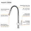 Superior Quality Chrome Copper Pull Down Kitchen Faucet Deck Mounted Single Handle Sink Mixer Tap
