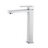 Single Handle Chrome Bathroom Faucet Brass Tall Body Wash Basin Water Sink Mixer Tap