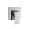 Chrome Brass Bathroom Concealed Shower Mixer Luxury Single Handle In Wall Shower Faucet