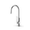 Chrome Single Handle Deck Mounted Pull Down Kitchen Faucet Pull Out Sink Mixer Tap